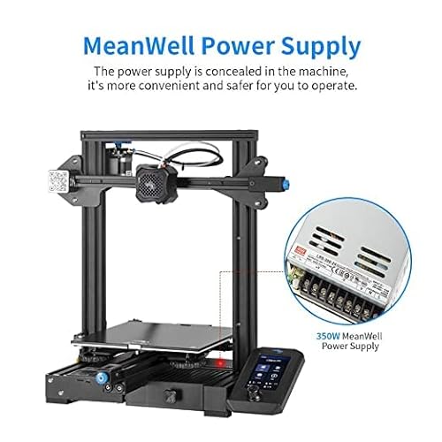 Impressora 3D Creality Ender 3 V2 com 1KG de Filamento PLA, Branco e Preto