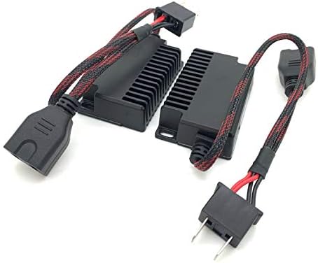 CarModShop LEDDEC-H7 Pair H7 LED Bulb Load Resistors Decoders Plug & Play Canbus Error Free