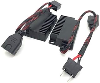 CarModShop LEDDEC-H7 Pair H7 LED Bulb Load Resistors Decoders Plug & Play Canbus Error Free