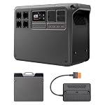 DJI – DJI Power 2000 tragbare Powerstation, 200W faltbares Solarpa