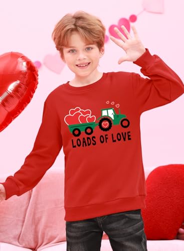 BesserBay Unisex Kids St. Patrick's Shamrock Print Shirt Irish Clover Sweatshirt 2-12 Years3