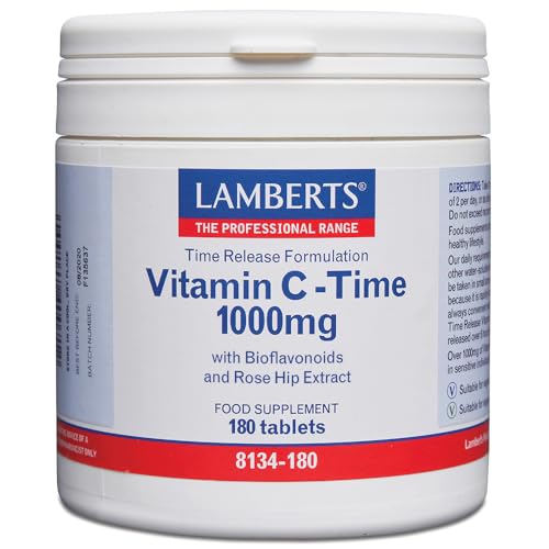 Lamberts Vitamina C 1000 mg - 180 Tabletas