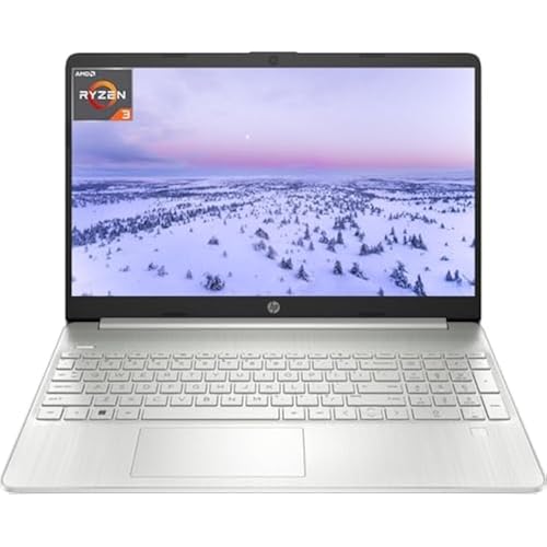 HP 2023 Laptop, 15.6" Touchscreen Display, Intel Core i3-1115G4 Processor(Beat i5-1035G4), 8GB RAM, 256GB SSD, WiFi, Bluetooth, Numeric Keypad, Windows 11 Home in S Mode, Silver