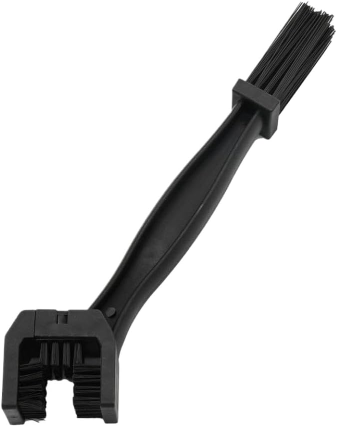 Motorcycle Bicycle Chain Cleaning Brush Compatible with CB600F CB650F CB900 CB599 CB600 CB650R CB1000R CB750 CB1100RR Gear Grunge Brush for Bike Maintenance(Black)