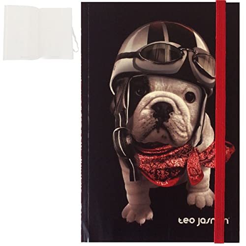 Cahier de note 160 pages Téo Jasmin noir