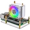 GeeekPi ICE Tower Cooler for Raspberry Pi 5, with Aluminum Heatsink and Cooling Fan