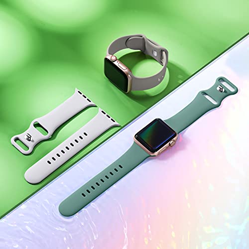 Maledan 6-Pack Silicone Sport Bands for Apple Watch 38–49mm — view 9
