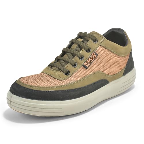 Image of Woodland Men's Leather Sneaker