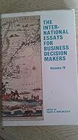 The International Essays for Business Decision Makers Volume IV B0010L2RGS Book Cover
