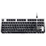 Razer BlackWidow Lite Stormtrooper Edition, Teclado mecánico silencioso para juegos, teclado compacto con interruptores Razer Orange: táctil y silencioso, arandelas