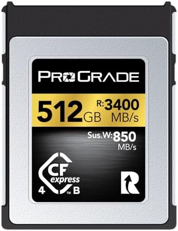 ProGrade Digital 512GB CFexpress 4.0 Memory Card (Gold)