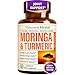 Turmeric Curcumin with Moringa Oleifera and Bioperine Supplement. Occasional Joint Pain Relief. Supports Inflammatory Response. Antioxidant Properties with Standardized Curcuminoids and Black Pepper