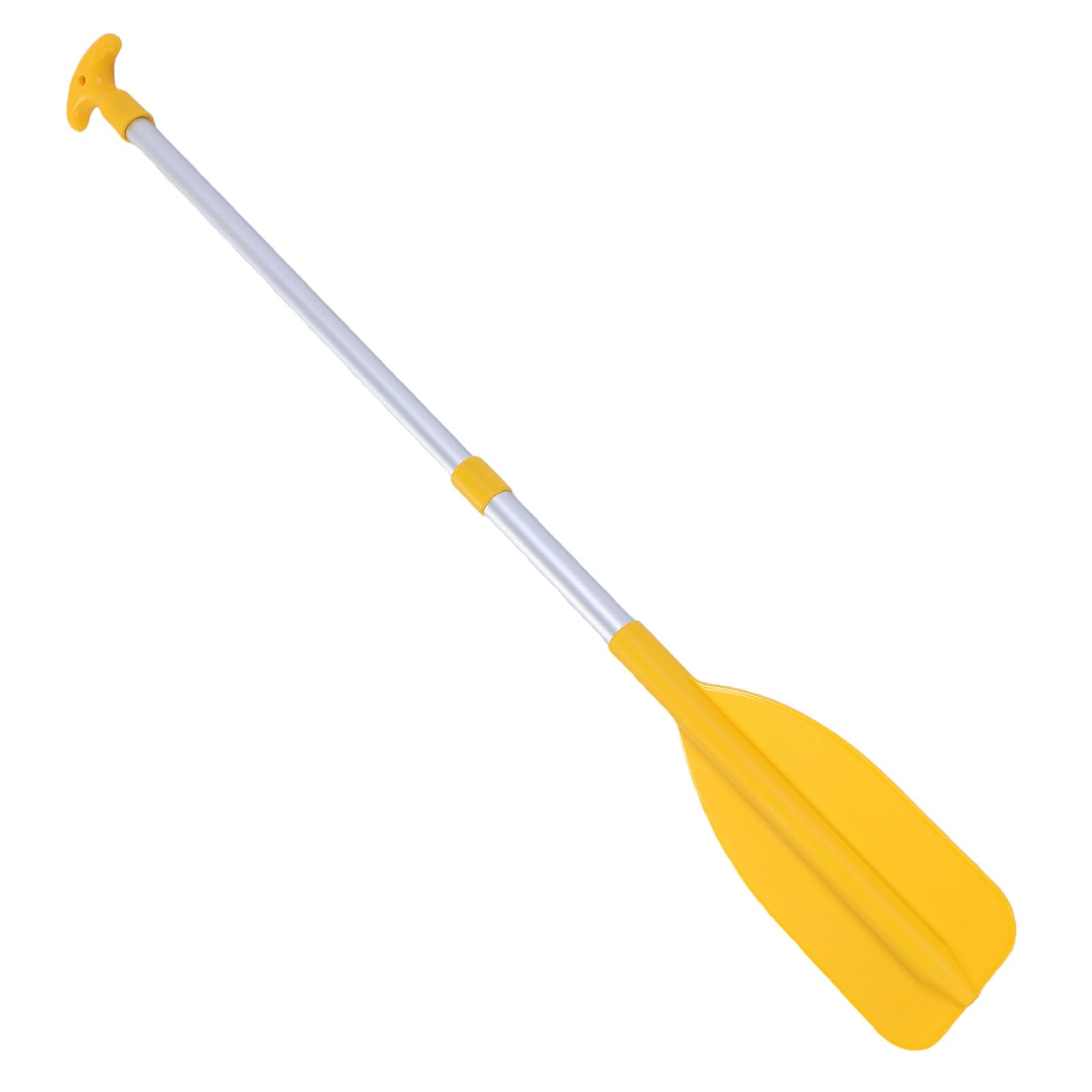 SUNGOOYUE Wiosło do łodzi, Wiosło do Kajaka z Rozpylaczem Wody, Kajaka z Teleskopowym Aluminiowym Trzonkiem, 65 Cm 110,5 Cm, Wyprofilowany Uchwyt Zabawy w Wodzie d