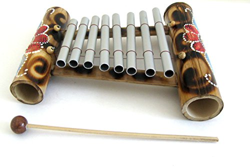 Xylophone Instrument Meditation Chime Energy Chime, Handpainted, Nice Sound - JIVE® BRAND