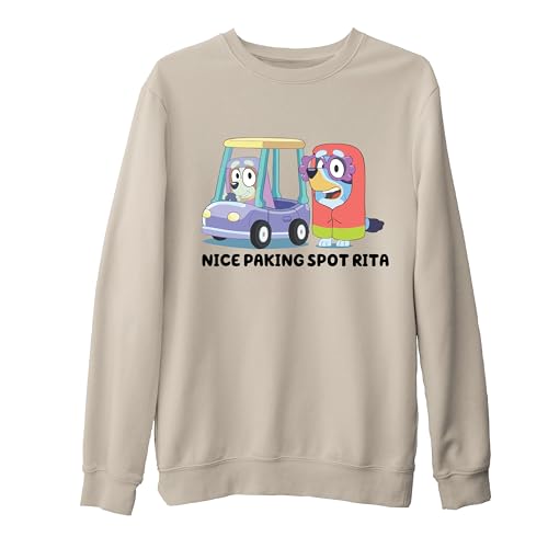 Blue Dog, Nice Parking Spot Rit! - Unisex Sweatshirt, Blue Dog Hoodie