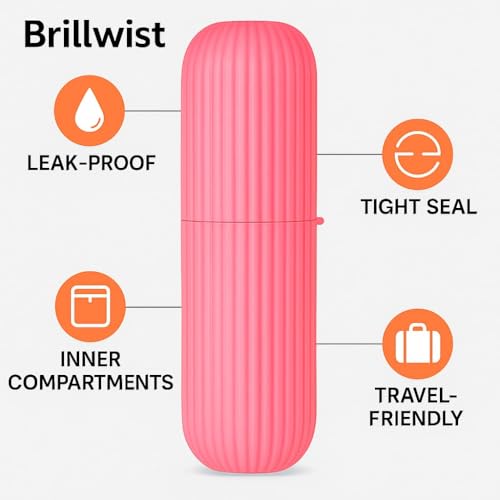 Image of Wall Mounted Soap Box with Flip Cover and Drain Tray | Detachable Inner Support | Adhesive Sticker Installation | ABS Soap Holder for Bathroom (Travel soap Combo-White)