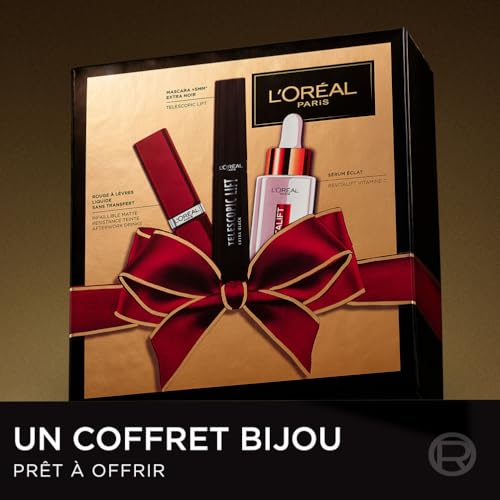 Coffret Cadeau Sérum Vitamine C Mascara Telescopic Lift À Lèvres Liquide - vue 4