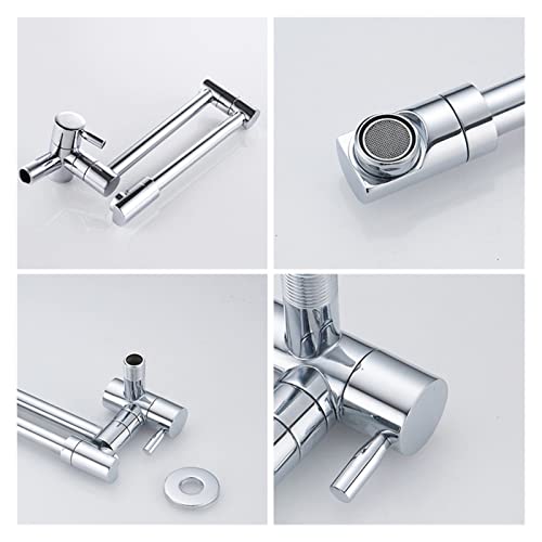 Grifo de cocina en latón macizo con caño articulado 8