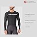 CASTELLI Men’s Merino Seamless Baselayer, Long Sleeve Merino Wool for Road Cycling & Gravel Biking - Black - XX-Large