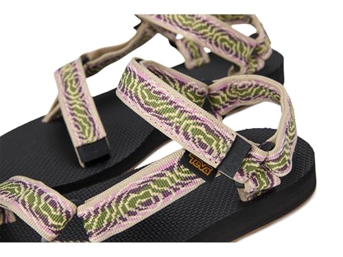 Image of Teva Women's Original Universal Sport Sandal, Archive Topo Olive /Eggplant, 7