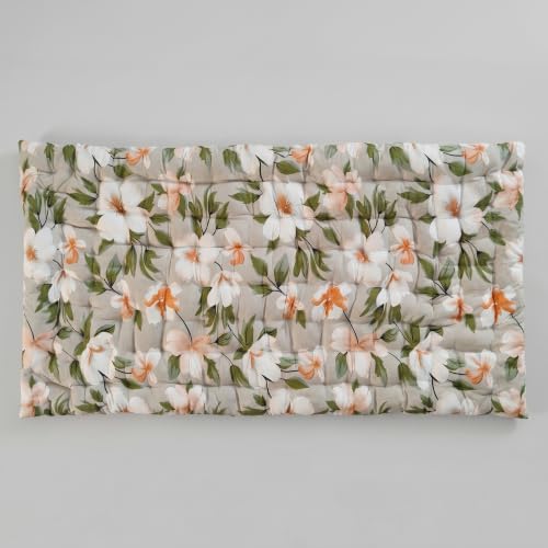 Image of Rhythm Cotton Foldable Mattress for Floor | 3 inch Quilt Mattress for Single Bed | Soft & Comfortable, Reversible Gadda | 120 GSM Medium Firm Cotton Filled Fabric Single Size
