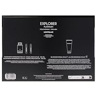 Explorer Platinum by Mont Blanc for Men - 4 Pc Gift Set 3.3oz EDP Spray, 2 x 0.25oz EDP Spray (Mini), 3.3oz Shower Gel — image 7