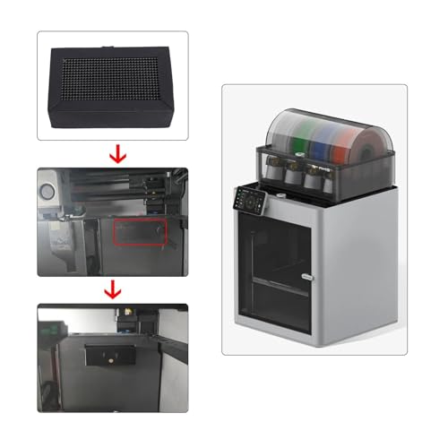 image for FOSA for 3D Printer Activated Carbon Air Filter 5Pcs 3D Printer Activa