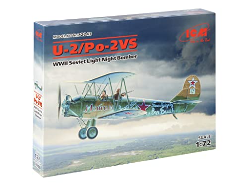 ICM ICM72243 1:72-U-2/Po-2VS, WWII Soviet Night Bomber