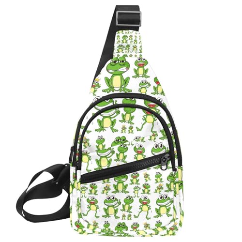 Sac à bandoulière grenouille homme sans couture : protégez vos objets