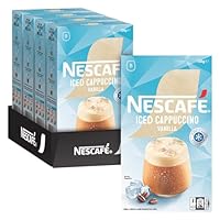 NESCAFÉ Iced Vanilla Cappuccino Coffee Sachets 32 Pack, 4 x 8 Pack