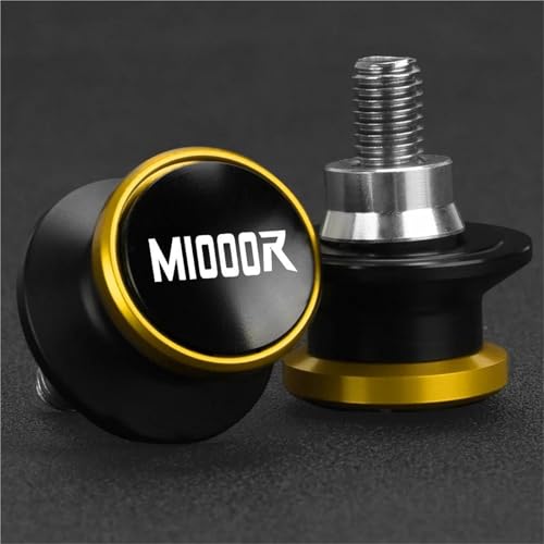 Carretes basculante M8 para caballete trasero en garaje de BMW M1000R