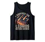 I Survived The 2025 Meteor Shower Tonight Meteor Shower Tank Top