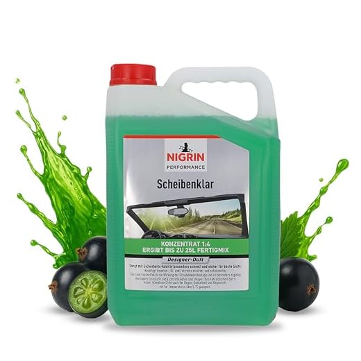 NIGRIN 74130 Scheibenklar Sommer Konzentrat 5 Liter (1:4)