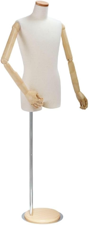 株式会社シライ ReBody MEN‘S 紳士 芯地ニット トルソー Knit Cloth Body 腕有 日本製 SG0950P-