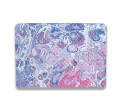 Image of MightySkins Carbon Fiber Skin Compatible with Microsoft Surface Laptop Studio 2 (2023) Full Wrap Kit - Pastel Pour | Protective, Durable Textured Carbon Fiber Finish | Easy to Apply | Made in The USA