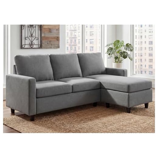 HONBAY Convertible Sectional Sofa