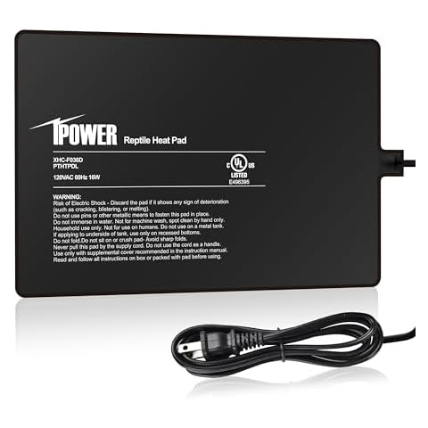 iPower Reptile Heat Pad 8X12 Inch 16W Cover