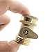 2 Pack Garden Hose Brass Shut Off Valve, 3/4'' Thread Heavy Duty Water Hose Connector Shutoff Ball Valve Faucet Hose Adapter