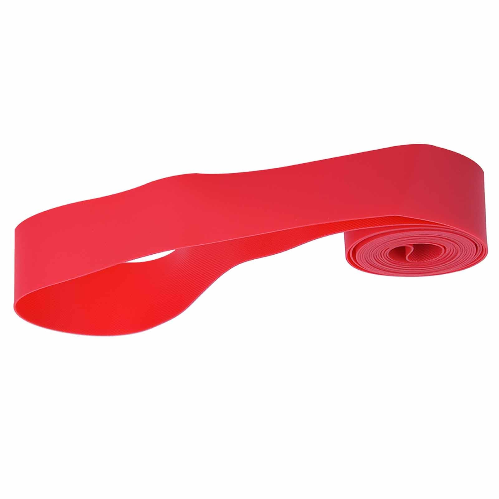 2 szt. Taśma Rowerowa, Opona Rowerowa Liner Opony Taśma na Obręcz 26-calowa Dętka z PVC Podkładka Ochronna Wkładka Opona Rowerowa Taśma na Obręcz Sport Outdoor, Czerwony 4