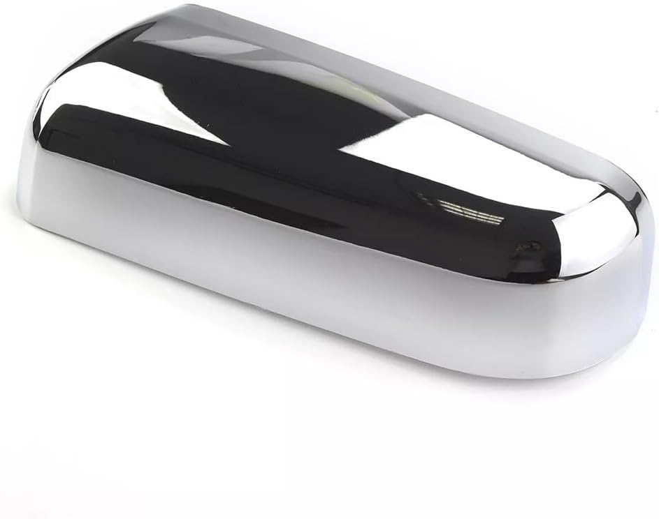 Chrome Top Half Side View Mirror Covers Compatible with For Ford For F-150 2009-2014 2-Door and 4-Door Models, Durable ABS Plastic Waterproof Mirror For Caps, Easy Install Exterior Trim