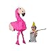 Relaxdays 10022567 Pinata Flamingo, zum Aufhängen, Kinder, Mädchen, Geburtstag, zum Befüllen, HxBxT: 80 x 40 x 14 cm, rosa-pink