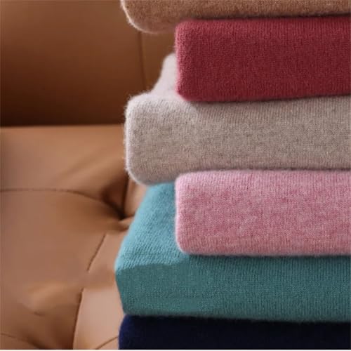 Men's Wool Sweater O-Neck Pullovers Knit Solid Sweater Business Casual Long Sleeve Jumpers Tops4