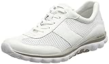  Gabor Damen Helen Turnschuh, White Mesh/Leather, 38.5 EU