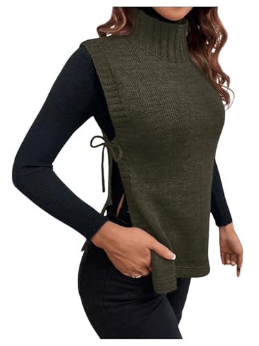 トップス ENFOLD SPLIT KNIT VEST VONIQUE / ENFOLD / SPLIT KNIT VEST