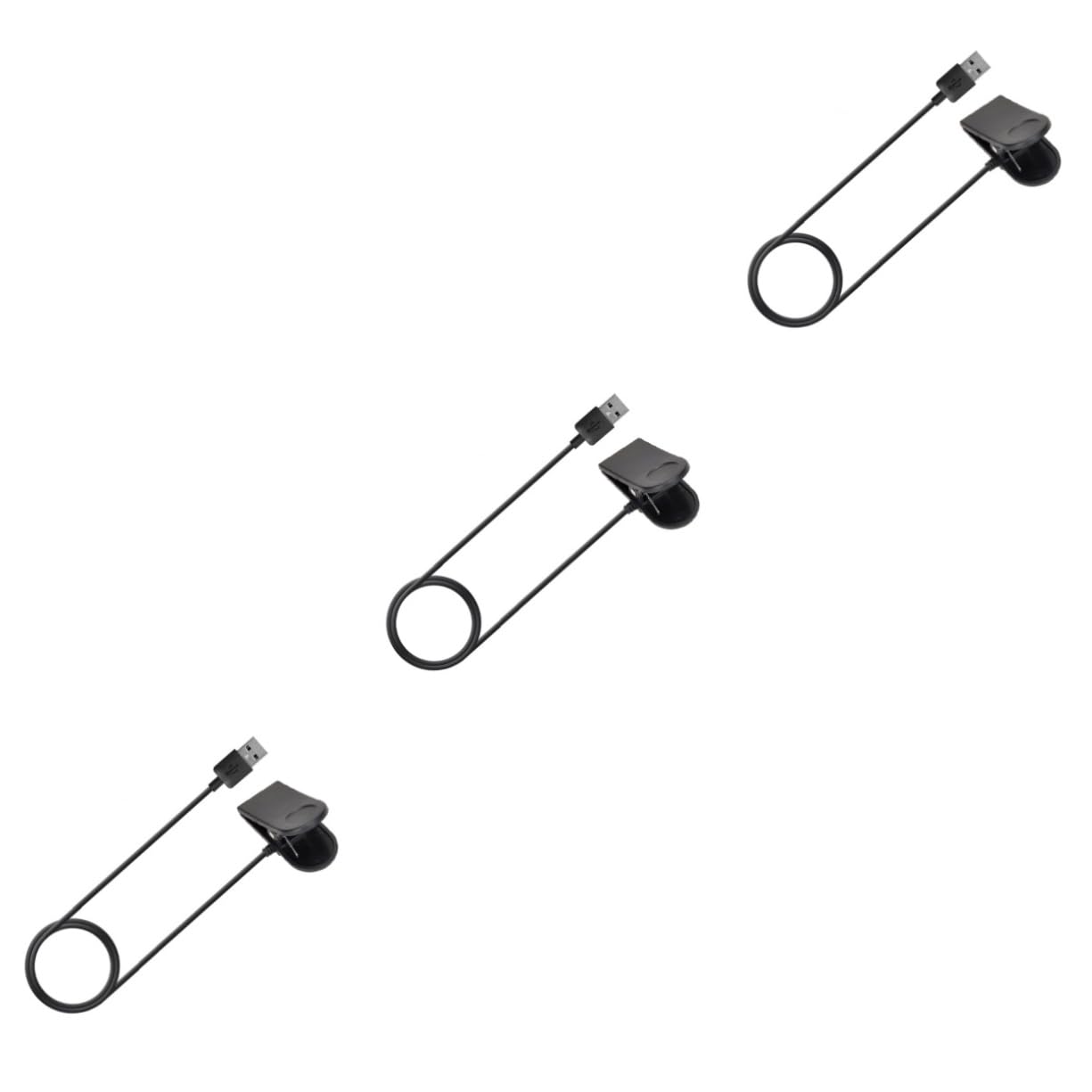 Gatuida 3pezzi Caricatore Per Orologi Smart Con Clip Di Ricarica Cavo Per Vivoactive Hr Ricarica Veloce e Prestazioni Stabili Design Compatto e Leggero Per Ufficio e Viaggi