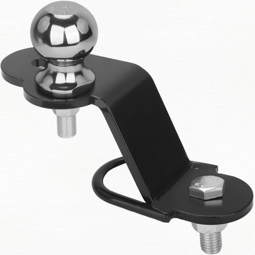 Chelhead UTV ATV 3-Way Hitch Adapter with 2 inch Ball 3500lbs for ATV UTV Trailer Hitch Adapter, 3