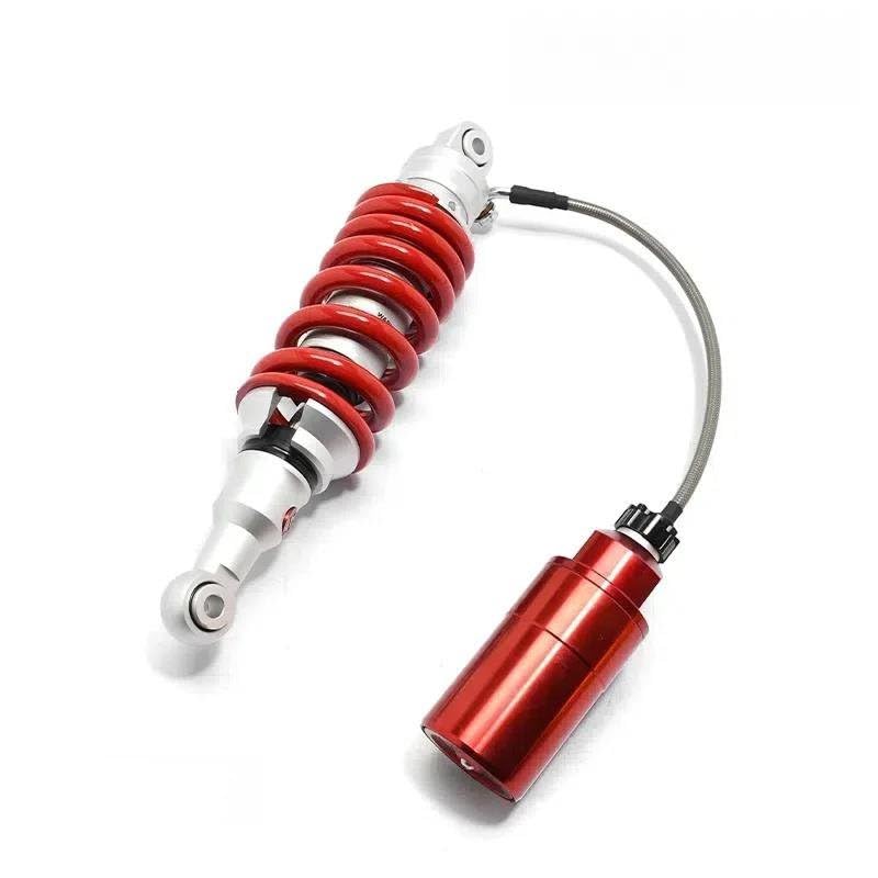 Amortisseur moto 320 mm rouge pour le confort des trajets