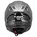 LS2 Helmets Dragon Carbon Full Face Motorcycle Helmet W/ SunShield (Gloss Black - Medium)