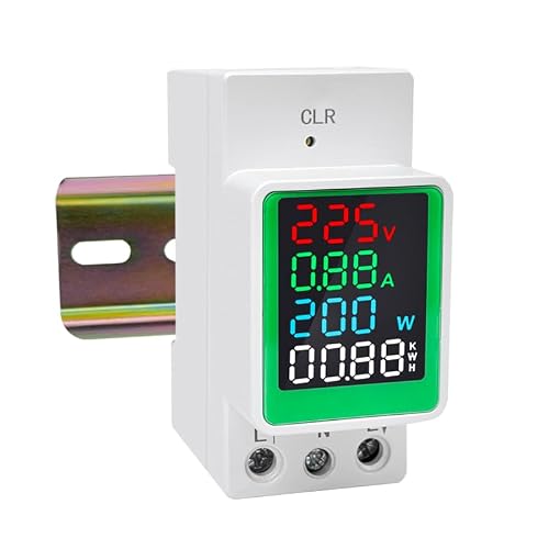 AC Monitor 110V 220V 100A Voltage Current Power KWH Electric Energy Meter Volt AMP Voltmeter