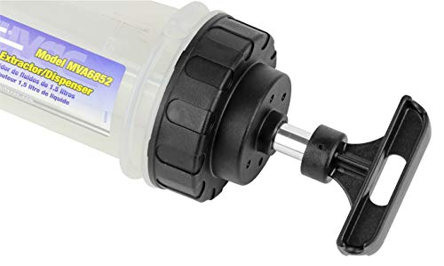 Mityvac Mva6852 1.5-Liter Manual Fluid Extractor/Dispenser - Master Cylinders, Power Steering, Coolant Reservoirs, Transaxles And Diesel Fuel Filters #TOP3